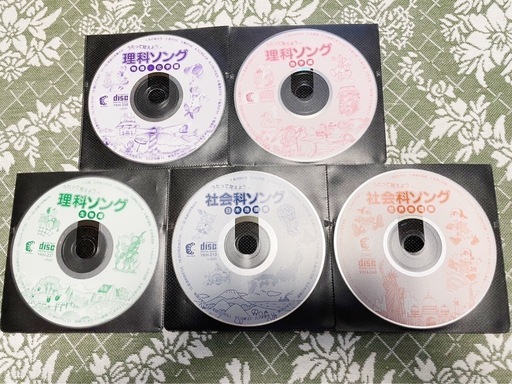七田式『理科社会科ソングCD』しちだ教育研究所SAPIX日能研中学