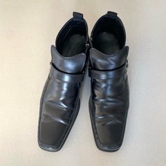 ELLE 25.0 革靴 ビジネスシューズ(ジッパー付)の画像