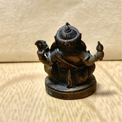 ★ ガネーシャ 置物 仏像 彫刻 アンティーク ★の画像