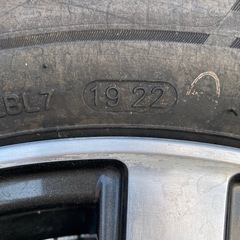 アルミホイール、ラジアルタイヤ　4本セット 195/65R15 の画像