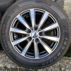 アルミホイール、ラジアルタイヤ　4本セット 195/65R15 の画像