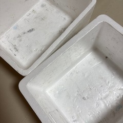 発泡スチロール2箱セットの画像