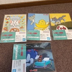 一番くじ トムとジェリー C賞 ミルクピッチャー　H賞 ポスター ステッカーの画像