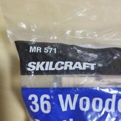 新品未使用未開封品のSKILCRAFT 洗濯バサミ36個入　2パックセットの画像