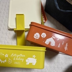 お弁当箱セット　保冷バッグ付きの画像