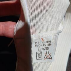 プール帽　オフホワイトの画像