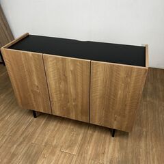 ☆新品 高級リビング収納庫120　ボード SN☆(アウトレット)の画像
