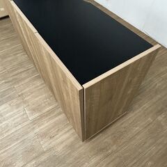 ☆新品 高級リビング収納庫120　ボード SN☆(アウトレット)の画像
