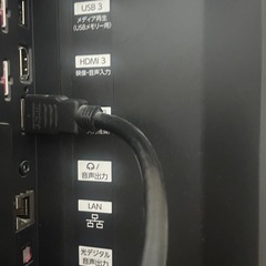 フナイ全録HD搭載５５インチテレビ
の画像