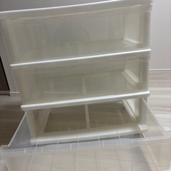 ３段収納ボックスの画像