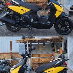 【YAMAHA】Bw's125cc超美品✨実走3655キロ。R２年初年度登録ワンオーナー Bw's125 SED9J型　自賠責２年付き・一通りのメンテナンス(不具合消耗品は新品パーツ交換済み)・ナンバー登録も無料で行います。　乗車するにあたって全てコミコミ！！税込ジャスト！！販売価格！！の画像