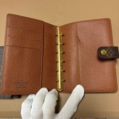 Louis Vuitton モノグラム 名刺入れ 手帳カバー 二つ折り財布の画像