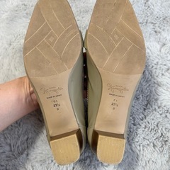 パンプス 銀座かねまつ 22.5cm アクアベル 雨天でも！の画像