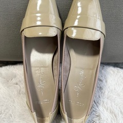 パンプス 銀座かねまつ 22.5cm アクアベル 雨天でも！の画像