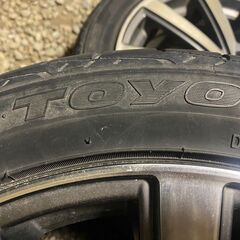 ENKEI 215/45R17東北6県無料配送対応‼️爆安‼️最終値下げ‼️③バリ溝❗ 国産タイヤ トーヨー製❗アルミ付き 国産 タイヤ !!　サマー　の画像