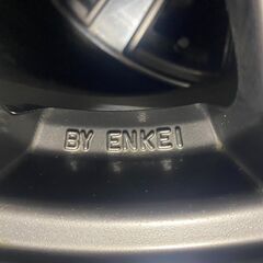 ENKEI 215/45R17東北6県無料配送対応‼️爆安‼️最終値下げ‼️③バリ溝❗ 国産タイヤ トーヨー製❗アルミ付き 国産 タイヤ !!　サマー　の画像