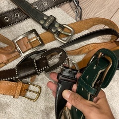 本革ベルト各種の画像