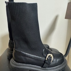 ブーツ　ブラック　3L 25cm　の画像