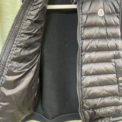 MONCLER モンクレール ダウンベスト　ブラック　黒　サイズL ナイロン ダウンベスト MONCLER モンクレール の画像