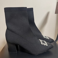 未使用品　ブーツ　ブラック3L 25cm　の画像