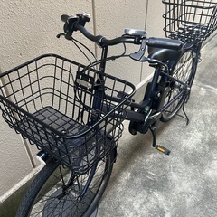 【超美品】Panasonic 電動アシスト自転車 2025年製 ティモ・S マットネイビー  の画像