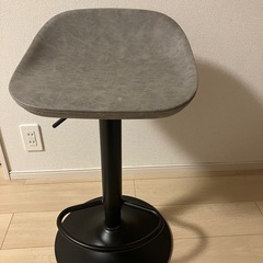 スツール　グレーの画像