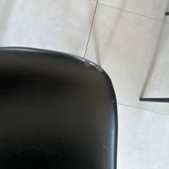 レザー調イス6脚の画像