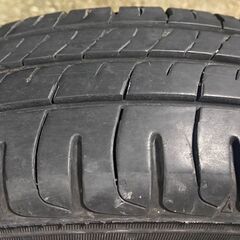 155/65R14 東北6県無料配送対応‼️爆安‼️最終値下げ‼️①超超超バリ溝❗ 国産ダンロップ製 ❗ アルミ付き 国産 タイヤ !!　サマー　タイヤの画像