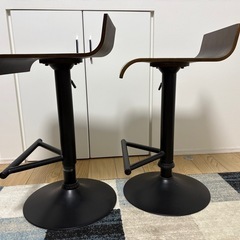 ニトリ　昇降式カウンターチェアの画像