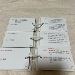 とく問カード　中学生学習用カードの画像