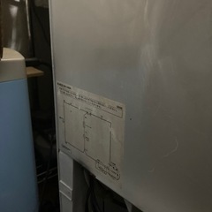 シャープ電気冷蔵庫 SJ-8M6W 【ジャンク品？】の画像