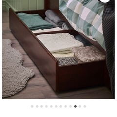 IKEA ダブルベッドの画像