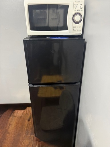 冷蔵庫と電子レンジ