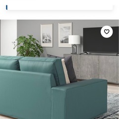 『美品！』IKEA 2人掛けソファの画像