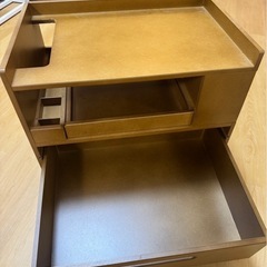美品 サイドテーブル ナイトテーブル テレビテーブル 机の画像