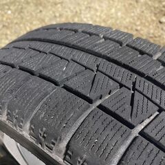 165/55R14 東北6県無料配達対応‼️爆安‼️最終値下げ‼️②バリ溝❗ 国産タイヤ ブリジストン製❗ アルミ付き タイヤ 軽自動車　軽トラ　軽　トラックの画像