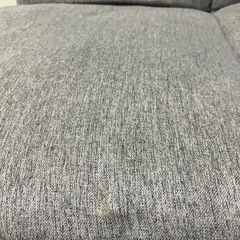 コーナン  ハイバックソファ　リクライニング　汚れありの画像