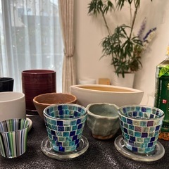装飾鉢、オシャレ鉢の画像