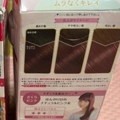 ヘアカラー ピンク系の画像