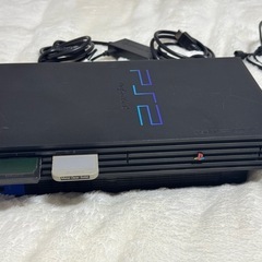 スケルトンタイプ PS2 本体 SCPH-50000 + Hyperkin プレイステーション1/2専用 HDMIコンバータアダプタケーブル　+ バストアムーブ2  ゲーム の画像