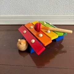 I'mtoy アイムトイ　3way スロープ 木のおもちゃ　知育玩具 木琴 木製の画像
