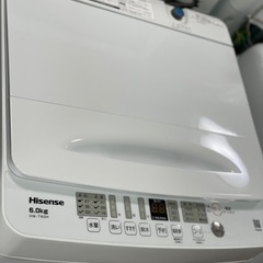 送料・設置込み可　洗濯機　6kg Hisense 2023年【分解クリーニング済み】の画像