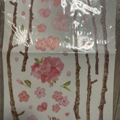 新品★桜のウォールステッカーセット 4枚 の画像