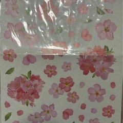 新品★桜のウォールステッカーセット 4枚 の画像