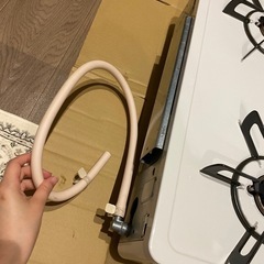 Rinnai ガスコンロ LUMiKKi ホワイトの画像