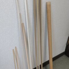 木材いろいろ、工作材、木製角材、木の板の画像