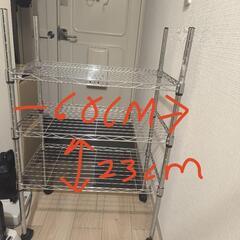 スチールラック2台 1500円の画像