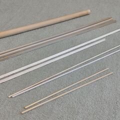 木材いろいろ、工作材、木製角材、木の板の画像