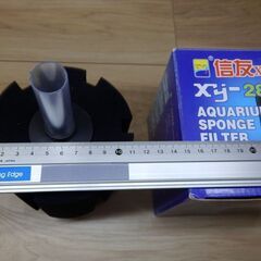 水槽用ろ過フィルター　XJ-2813　アクア用品　水槽用スポンジフィルター　未使用保管品の画像