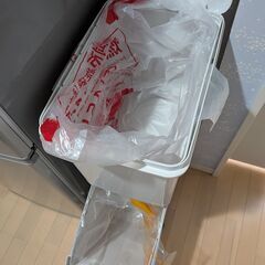 2段分別ゴミ箱（無料）の画像